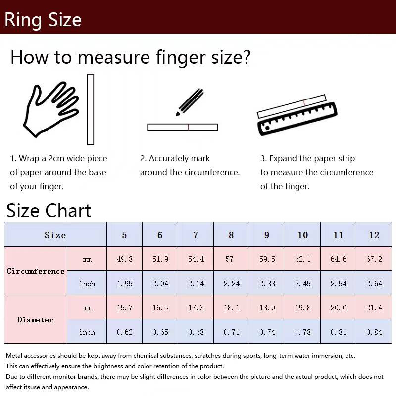 Women's Vintage Two-Tone Three-Layer Textured Fashion Ring